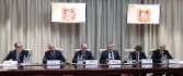 Генеральный директор ООО «Газпром трансгаз Москва» Александр Бабаков, министр энергетики Московской области Леонид Неганов, Член Правления ПАО «Газпром», начальник Департамента Владимир Марков, заместитель председателя Правительства Московской области Дмитрий Пестов, заместитель министра инвестиций и инноваций Московской области Вадим Песочинский, генеральный директор ГУП МО «Мособлгаз» Дмитрий Голубков