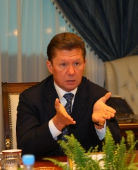 Алексей Миллер на рабочей встрече с Робертом Фицо