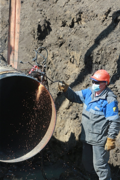 Работы на магистральном газопроводе «Омск — Новосибирск» проходили параллельно на трех участках