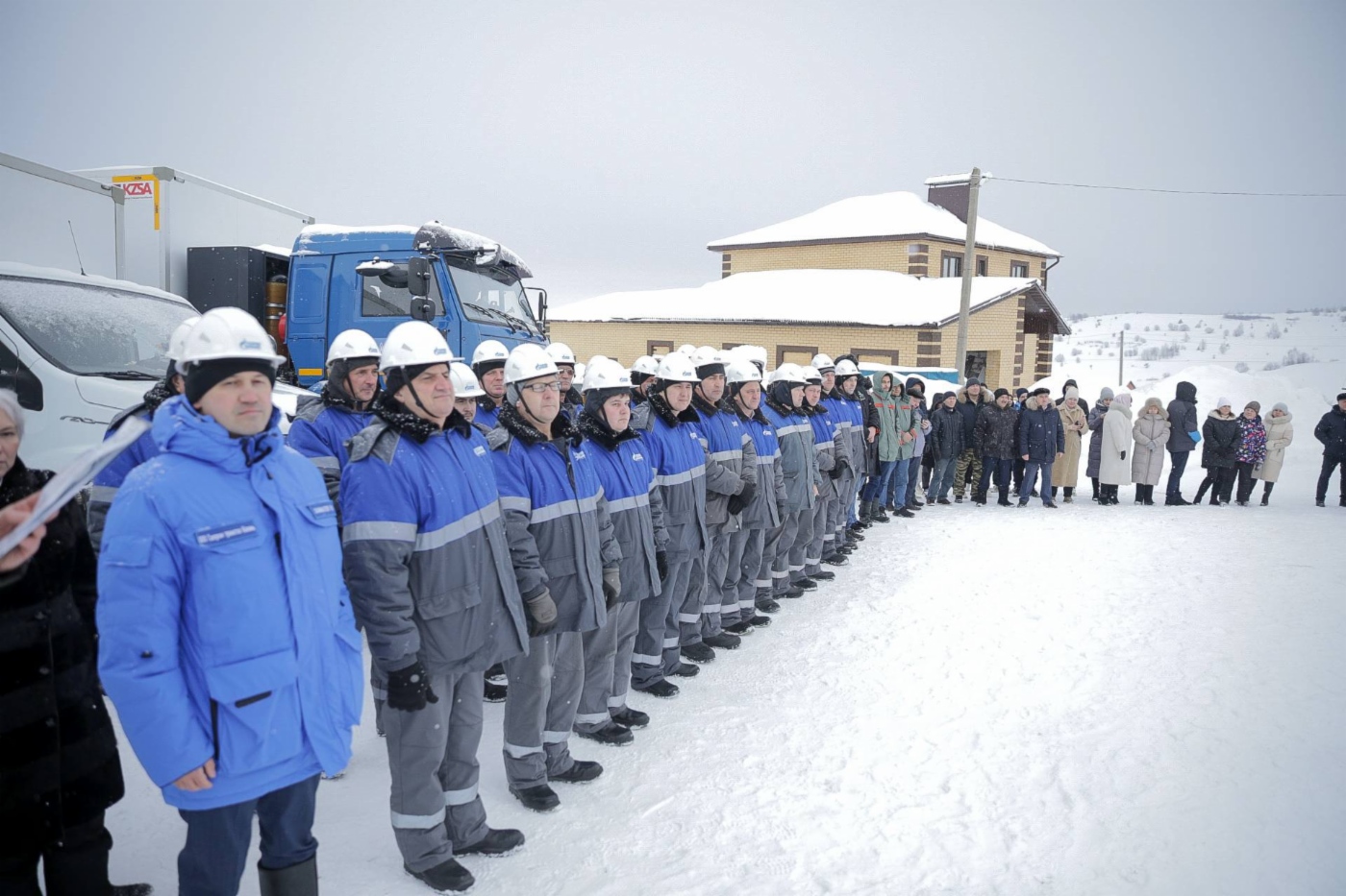 В г. Мамадыше Республики Татарстан к сетевому газу подключен микрорайон для многодетных семей