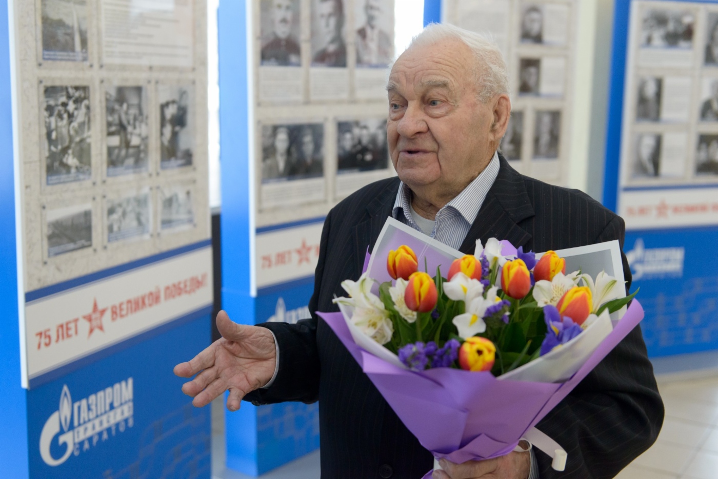 Сергей Сергеевич Усов — ветеран предприятия и труженик тыла — рассказал о военном детстве