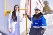 Подача газа