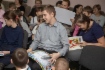 Во время мероприятия детям вручали подарки: занимательные и красочные паззлы, объемные модели пожарной части, расписание уроков, раскраски на пожарную тематику