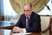 Глава Кабардино-Балкарии Юрий Коков во время рабочей встречи с Алексеем Миллером