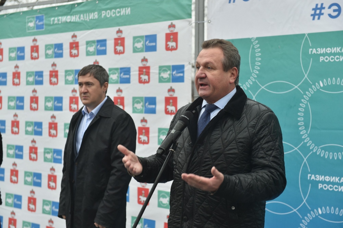Генеральный директор ООО «Газпром межрегионгаз Пермь» и АО «Газпром газораспределение Пермь» Сергей Черезов