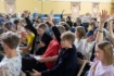 Участники деловой игры во время лекции
