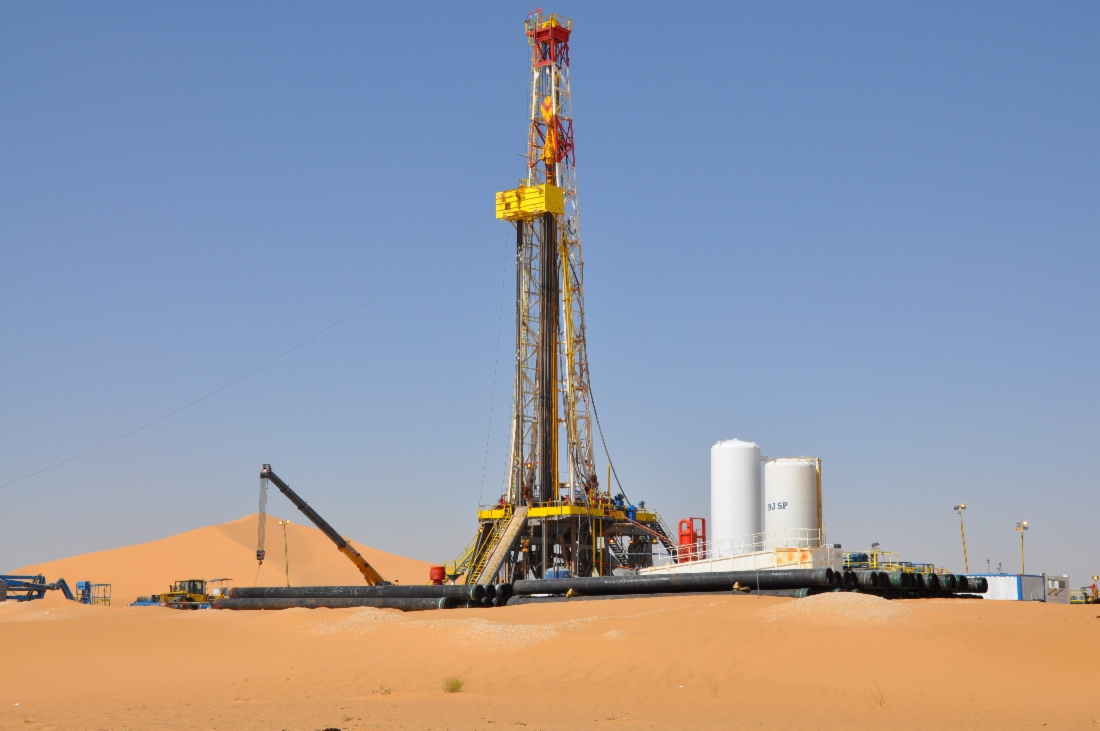 Бурение первой поисковой скважины Rhourde Sayah-2