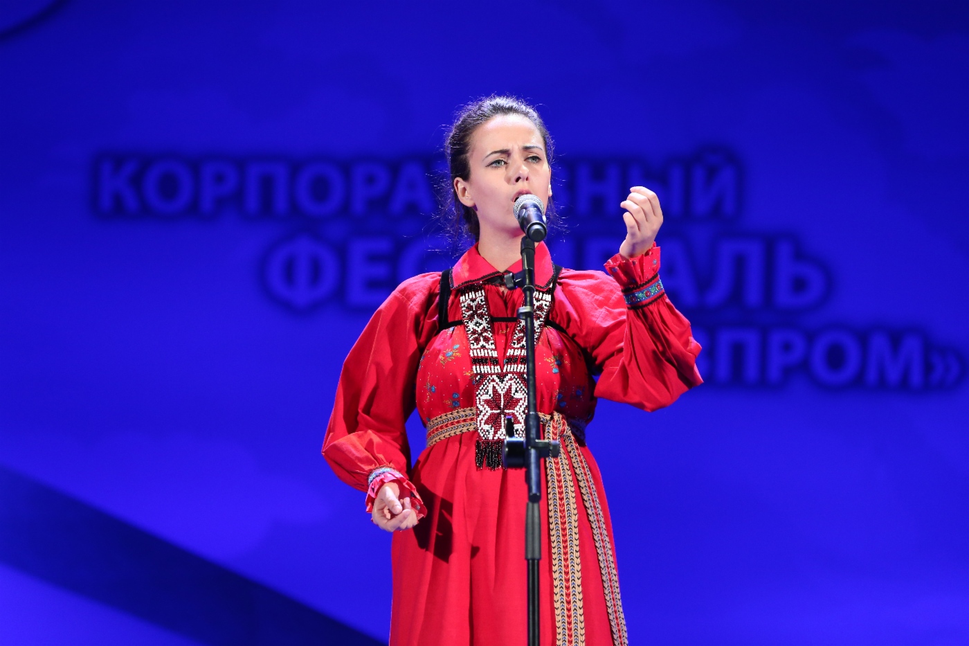 Ольга Сагалаева (ООО «Газпром трансгаз Саратов»), 1 место в номинации «Фольклор» (взрослые)