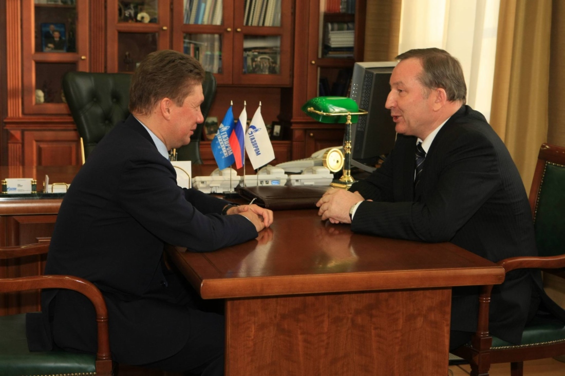 Алексей Миллер и Александр Карлин