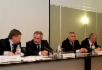 Заместитель генерального директора ООО «Газпром добыча Краснодар» Борис Левитский, генеральный директор ООО «Газпром добыча Краснодар» Михаил Гейхман, председатель Межрегиональной профсоюзной организации ОАО «Газпром» Владимир Бабкин, председатель профсоюзной организации ООО «Газпром добыча Краснодар» Дмитрий Красников. Заместитель генерального директора ООО «Газпром добыча Краснодар» Борис Левитский, генеральный директор ООО «Газпром добыча Краснодар» Михаил Гейхман, председатель Межрегиональной профсоюзной организации ОАО «Газпром» Владимир Бабкин, председатель профсоюзной организации ООО «Газпром добыча Краснодар» Дмитрий Красников.