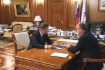 Встреча Алексея Миллера и временно исполняющего обязанности Главы Карачаево-Черкесской Республики Рашида Темрезова