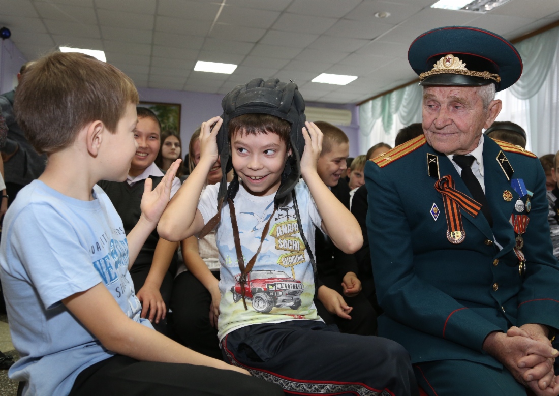 Уроки мужества в рамках акции «Поезд памяти»