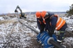Завершающий этап строительства межпоселкового газопровода в Николаевском районе Ульяновской области