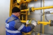 Установка головного пункта редуцирования газа в рамках завершения строительства межпоселкового газопровода в Николаевском районе