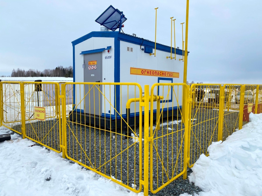 Блочный газорегуляторный пункт в Дебесском районе