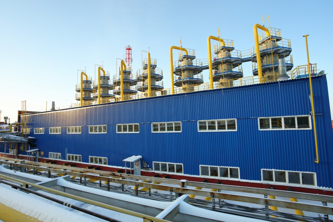 Цех осушки газа Вынгаяхинского месторождения
