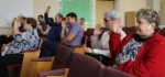 Во время общественных слушаний