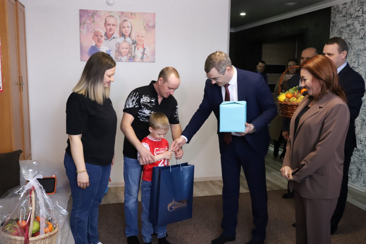 Вручение подарков новым абонентам в г. Белокуриха Алтайского края