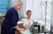 Первое занятие курса по профессии швея в Нижегородском технологическом техникуме