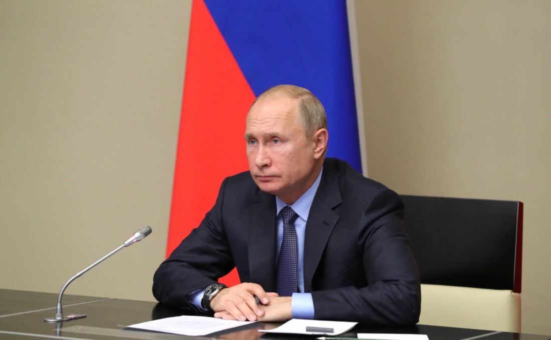 Введены в эксплуатацию финальный газовый промысел на Бованенковском месторождении и газопровод «Ухта — Торжок — 2». Фото kremlin.ru