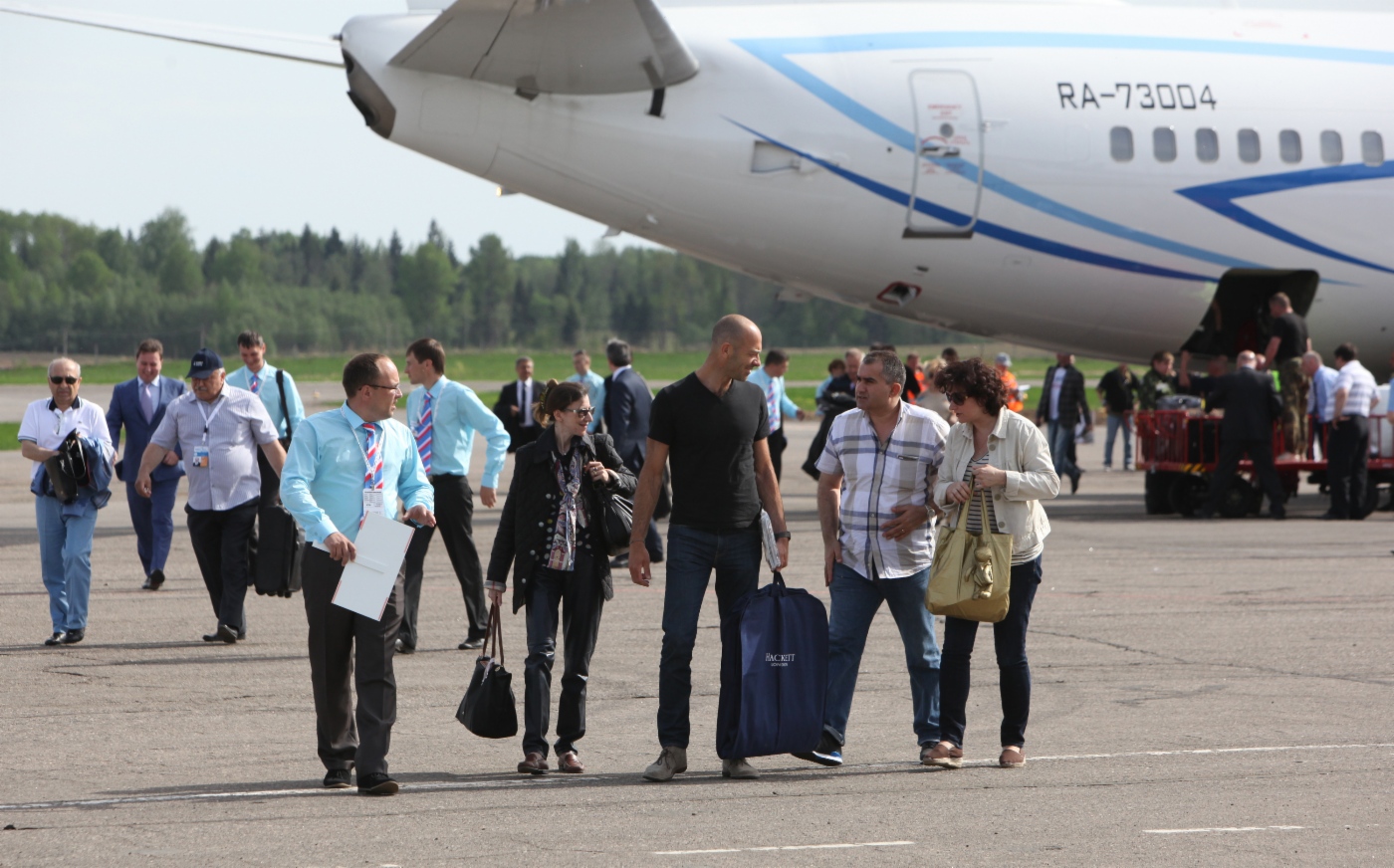 Прибытие участников в Витебск