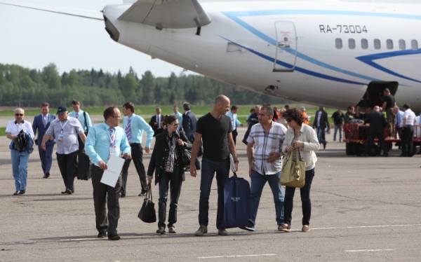 Прибытие участников в Витебск