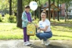 Фото на память: Волонтер GAZ-актив Юлия Бочинcкая и будущая первоклассница Милана Вайтенкова