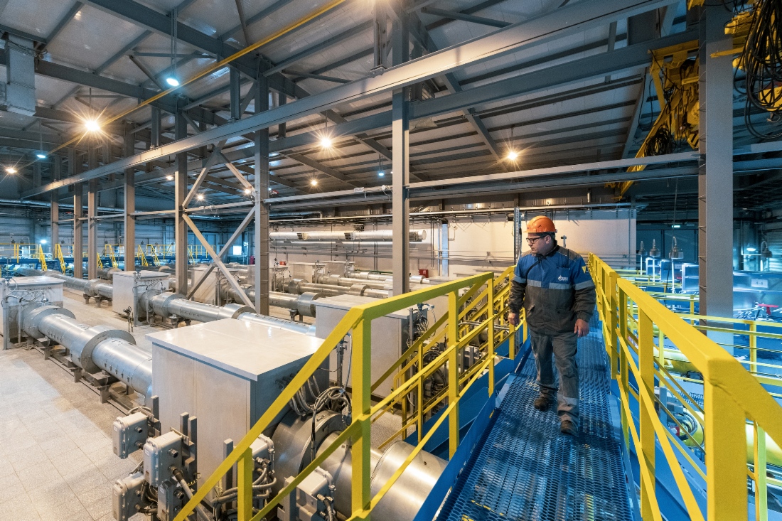 Газоизмерительная станция газопровода «Сила Сибири» в Амурской области