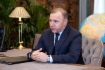 Глава Республики Адыгея Мурат Кумпилов во время рабочей встречи с Алексеем Миллером