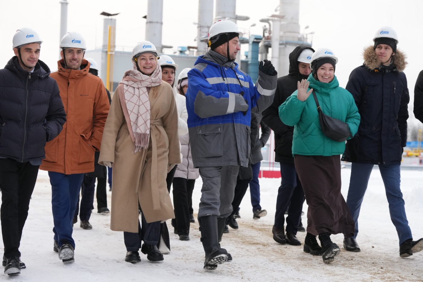 Гости посетили производственный объект ООО «Газпром трансгаз Югорск»