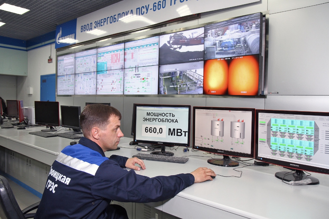 «Газпром» ввел в эксплуатацию два новых энергоблока общей мощностью порядка 1 ГВт
