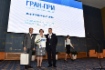 Гран-при в информационном блоке получил фильм «Время героев» ООО «Газпром добыча Ноябрьск», приуроченный к 40-летнему юбилею предприятия. На фото — заместитель генерального директора по управлению персоналом ООО «Газпром добыча Ноябрьск» Андрей Колесниченко, начальник службы по связям с общественностью и СМИ ООО «Газпром добыча Ноябрьск» Алла Михайлюк и заместитель Председателя Правления ПАО «Газпром» Сергей Хомяков