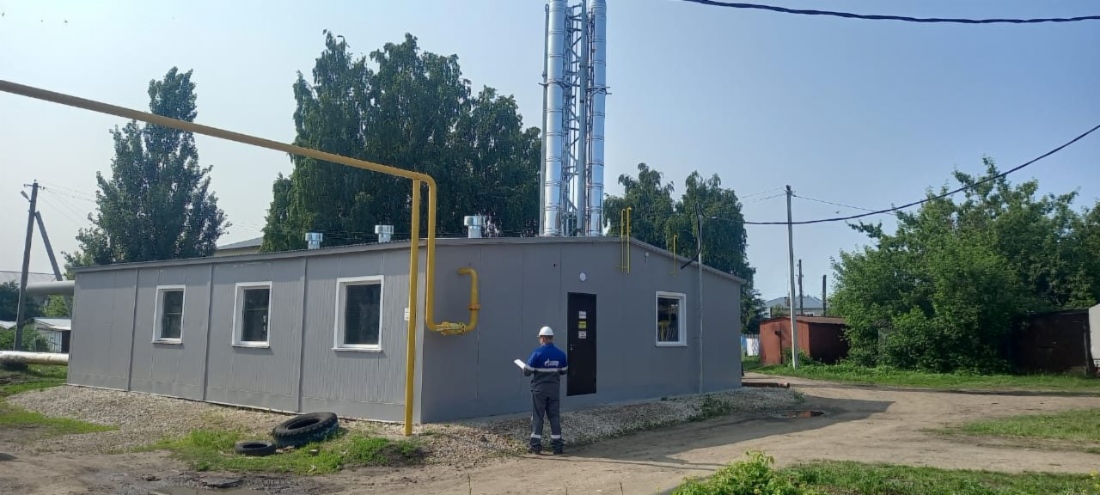 Обследование подводящего газопровода к новой модульной котельной в р. п. Старая Майна Чердаклинского района Ульяновской области