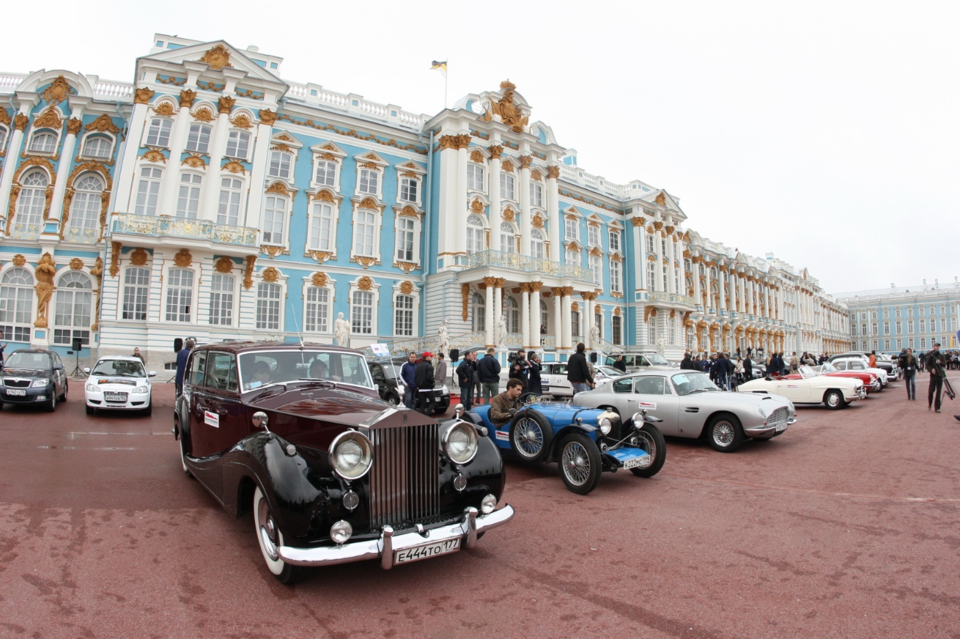 Торжественная церемония старта автопробега, 13 сентября 2010 года, Царское Село