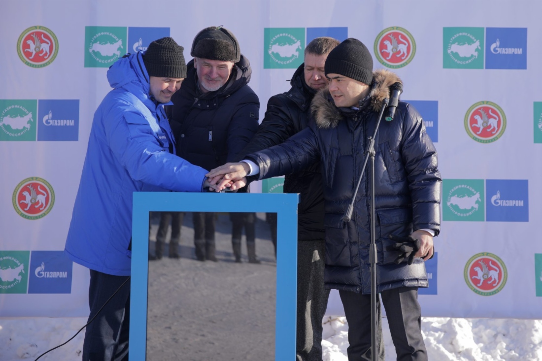 В Альметьевском районе Республики Татарстан газифицирован поселок Сосновка
