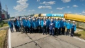 На газовом промысле Южно-Русского нефтегазоконденсатного месторождения