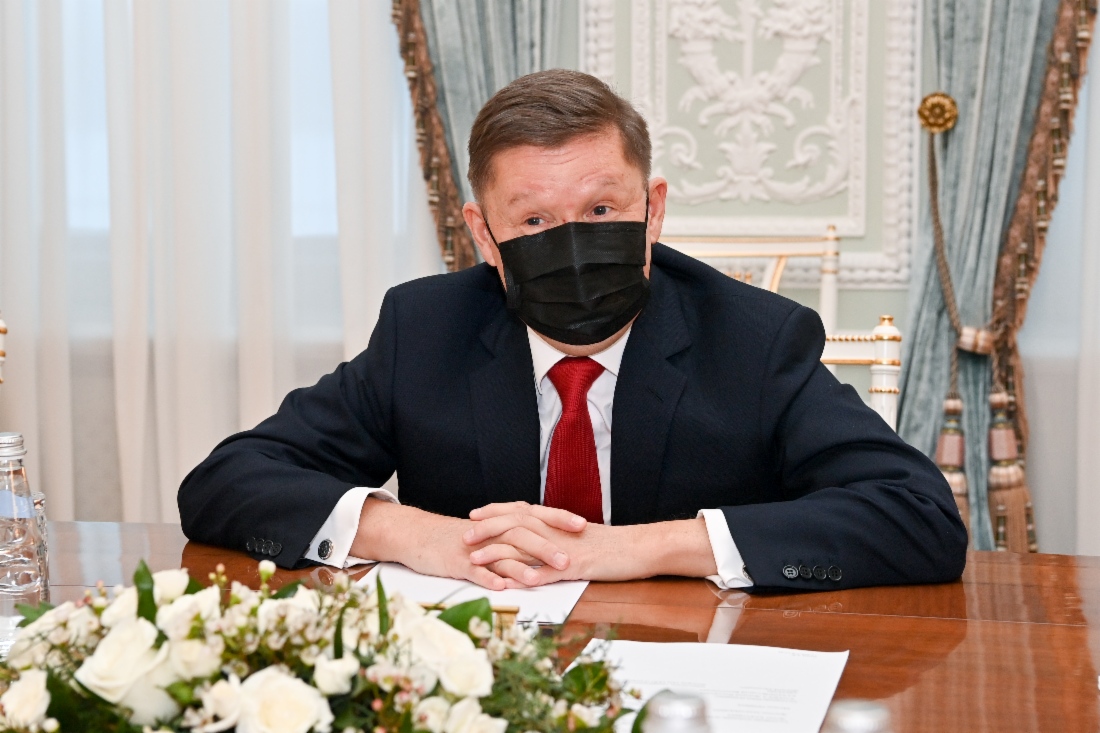 В Санкт-Петербурге состоялась рабочая встреча Алексея Миллера и Генерального директора ГП «Сербиягаз» Душана Баятовича