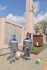 Газовики на мемориале «Огонь Вечной Славы» в селе Птичьем Ставропольского края