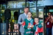 Вручение символического ключа юным спортсменам