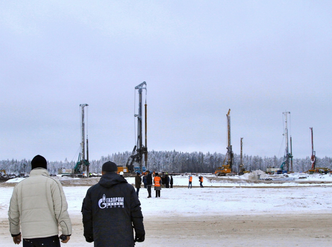 «Газпром» начал строительство компрессорной станции «Портовая»