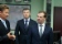 Председатель Правительства РФ Дмитрий Медведев (справа), Председатель Правления ОАО «Газпром» Алексей Миллер (слева) и член Правления, начальник Департамента маркетинга, переработки газа и жидких углеводородов ОАО «Газпром», генеральный директор ООО «Газпром межрегионгаз» Кирилл Селезнев (в центре)
