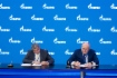Генеральный директор Petrofac International Limited Искандер Сами и Виталий Маркелов во время подписания
