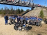 В рамках Всероссийской акции «Вода России» сотрудники Ноябрьского аварийно-восстановительного поезда провели субботник на берегу реки Нанкпех