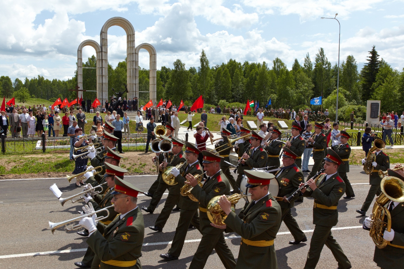 Освящение православной часовни в Калужской области
