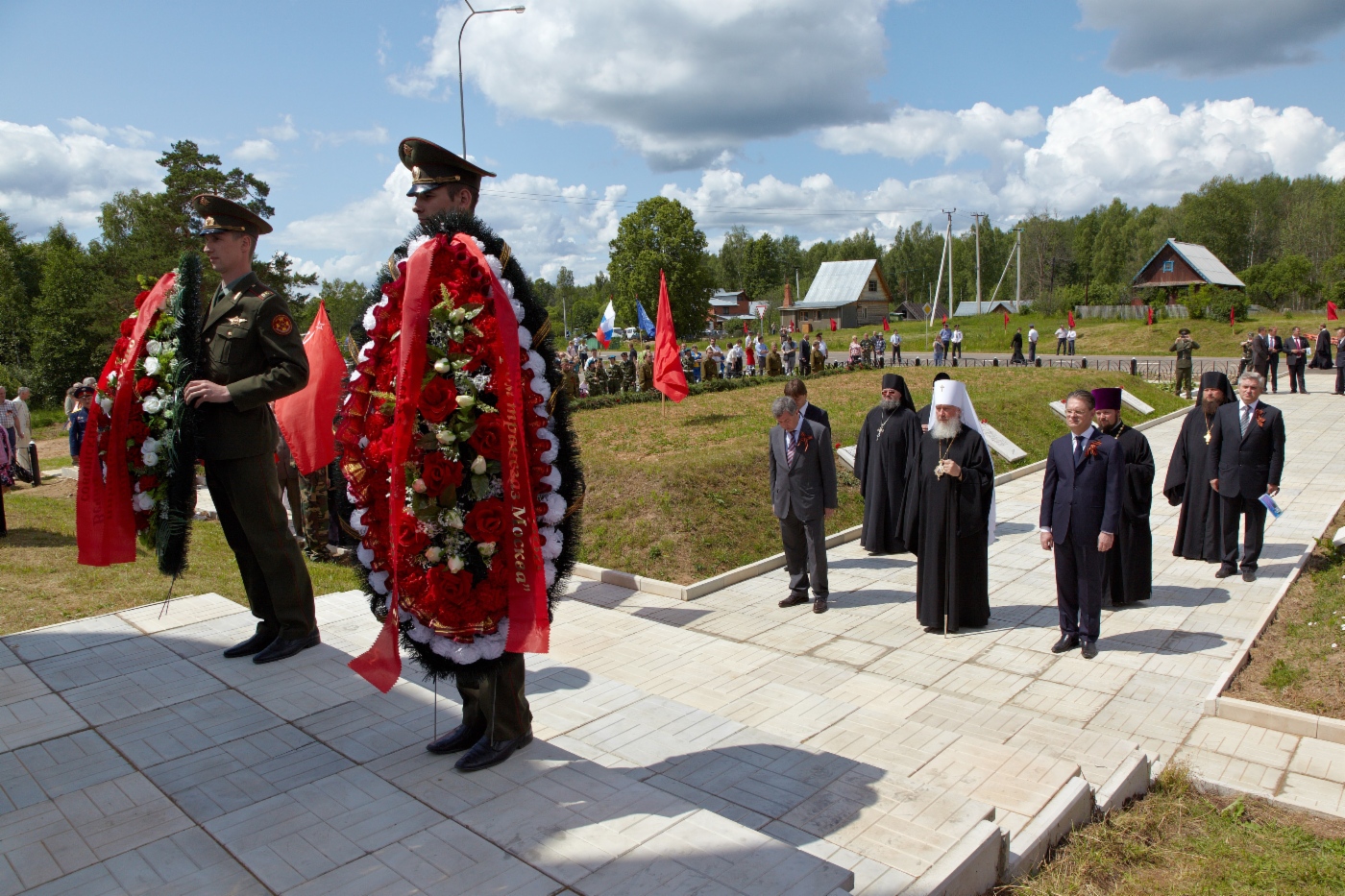 Освящение православной часовни в Калужской области
