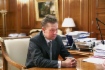 Алексей Миллер во время рабочей встречи с Виктором Басаргиным
