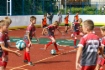 Показательные выступления юных футболистов