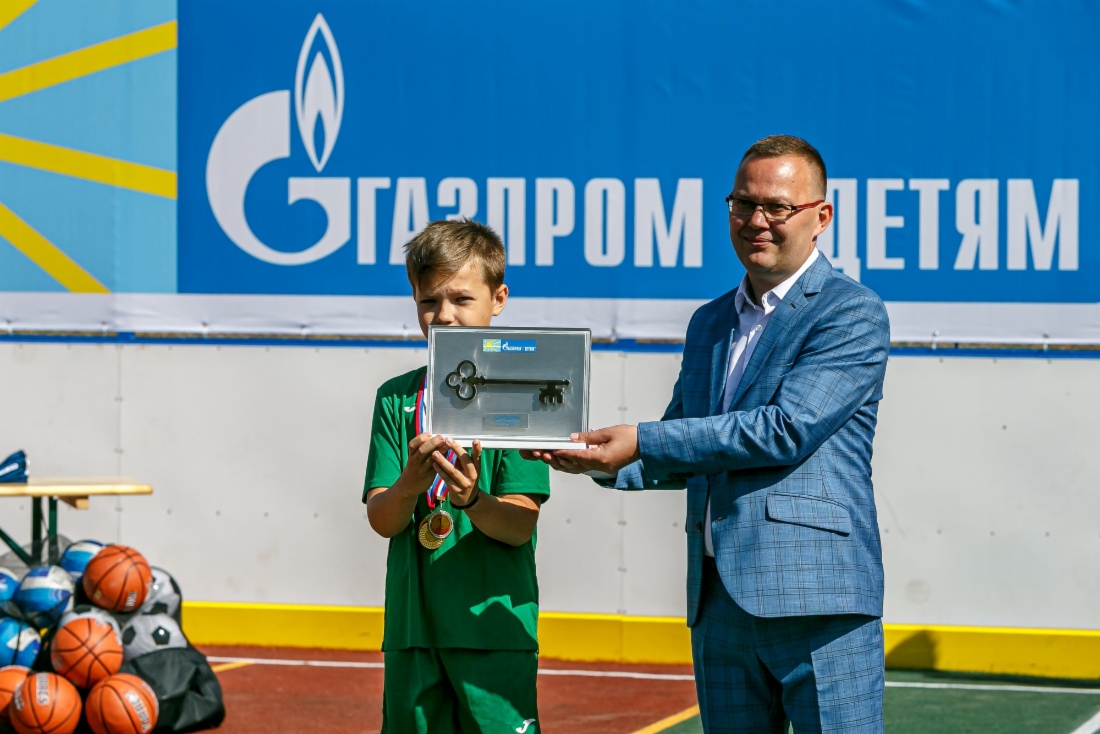 Вручение символического ключа