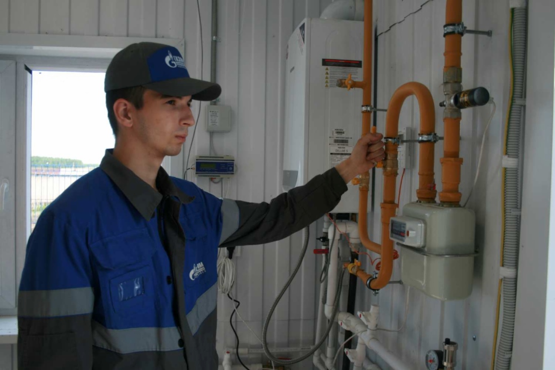 Подача газа в домовладение в поселке Селянкино Челябинской области