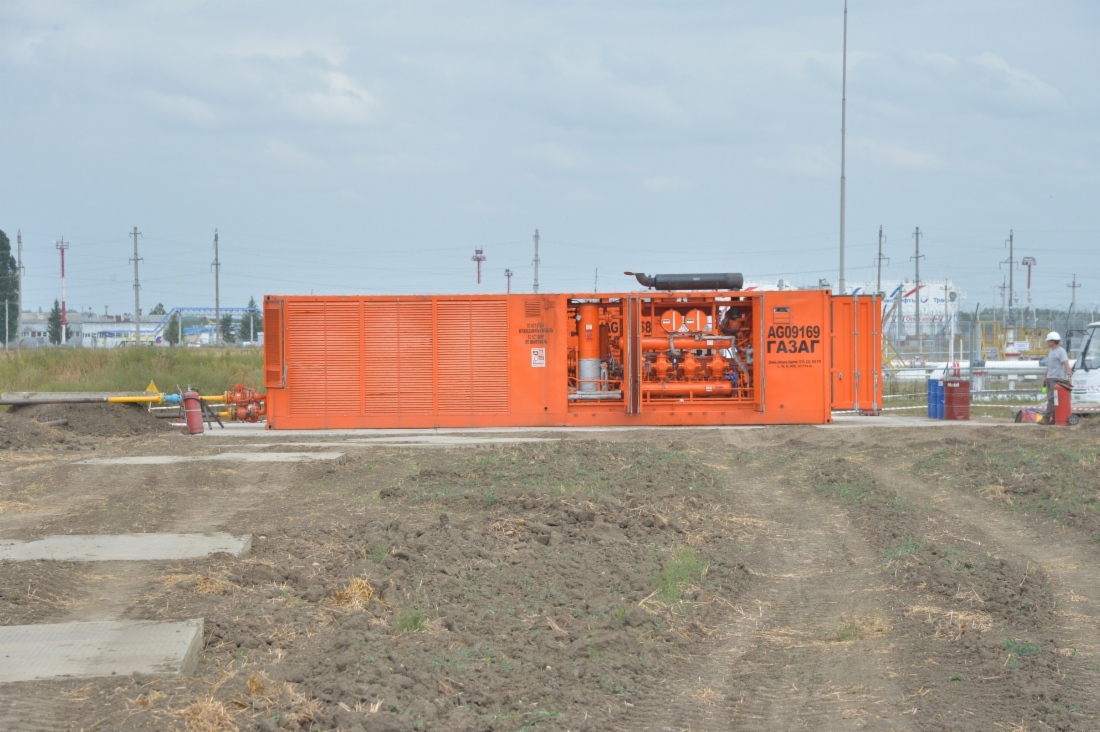 В ООО «Газпром трансгаз Ставрополь» успешно опробована мобильная компрессорная станция